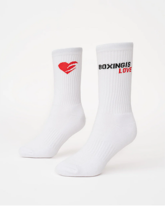 Boxing Is Love Crew Socks