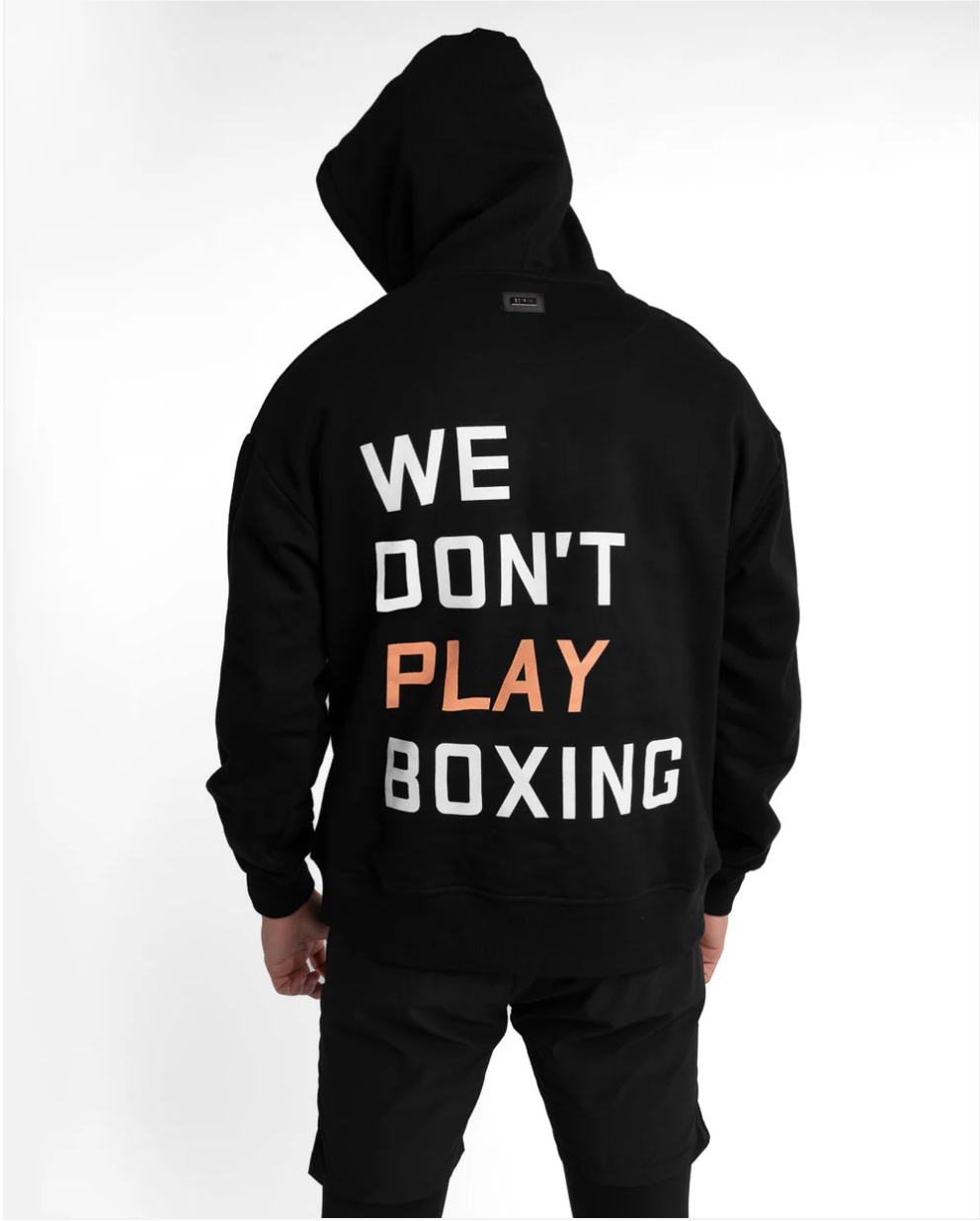Hoodie "We Don't Play Boxing"