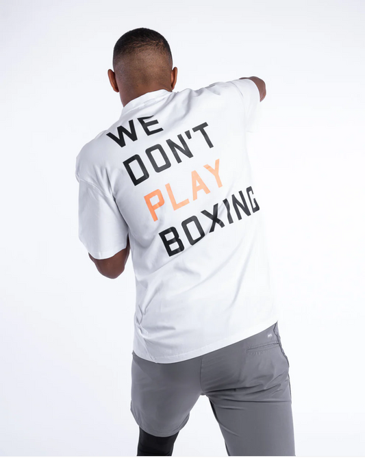 T-Shirt "We Don't Play Boxing"