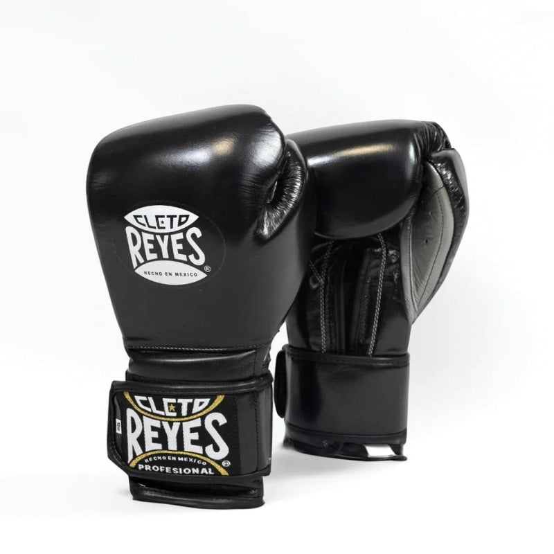 Gants d'entrainement REYES cuir top NOIR