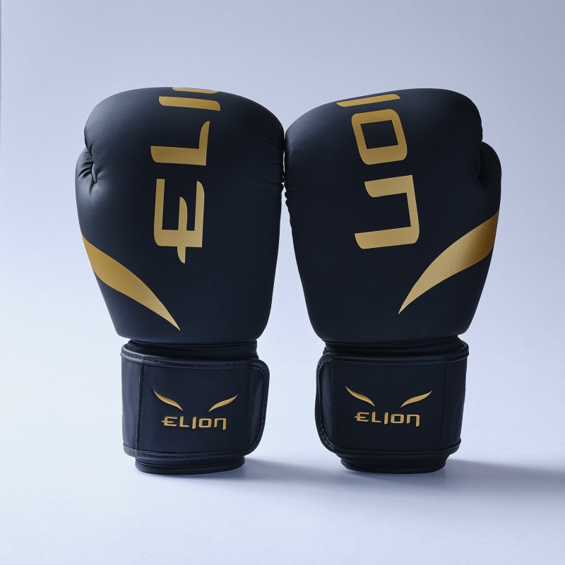 Gants d'entrainement ELION en PU - Noir/Or