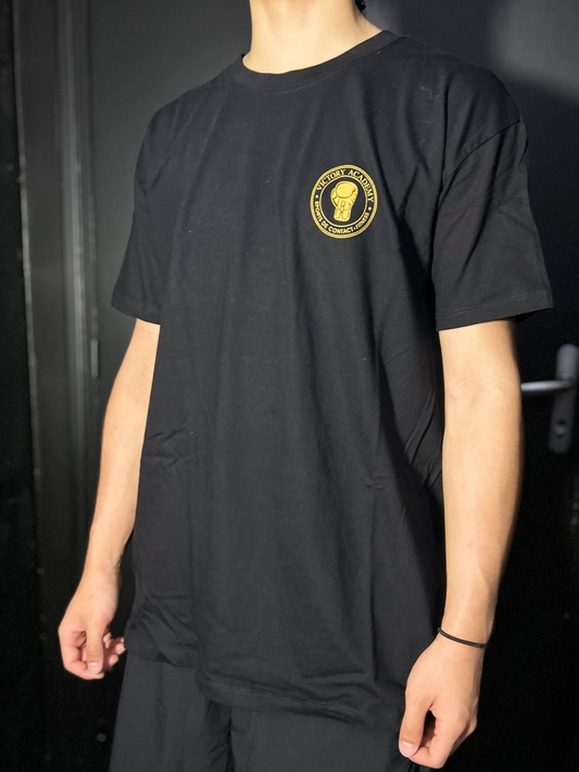 T-shirt manches courtes noir Victory Academy